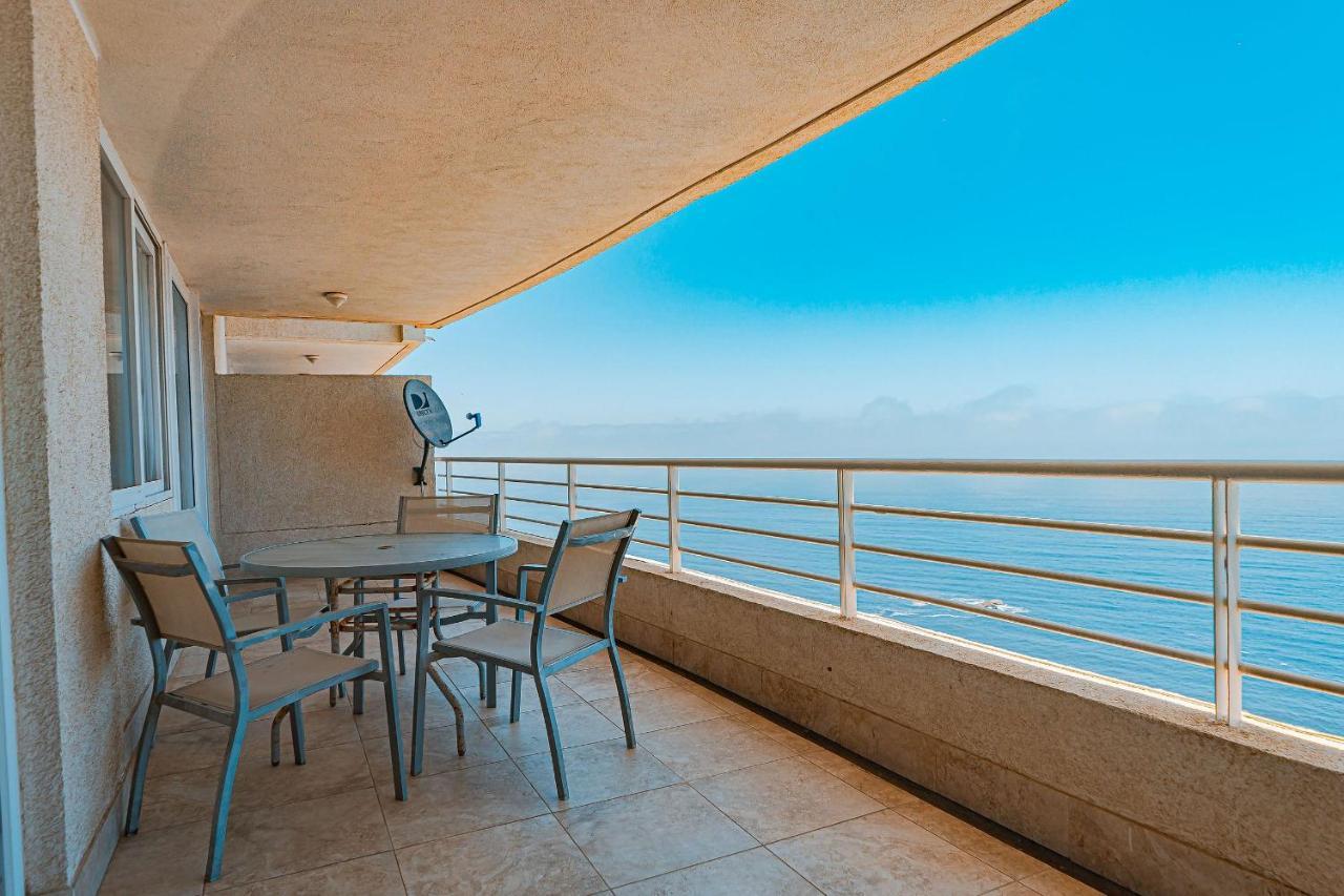비냐델마르 Hermoso Departamento Con Insuperable Vista Al Mar 아파트 외부 사진