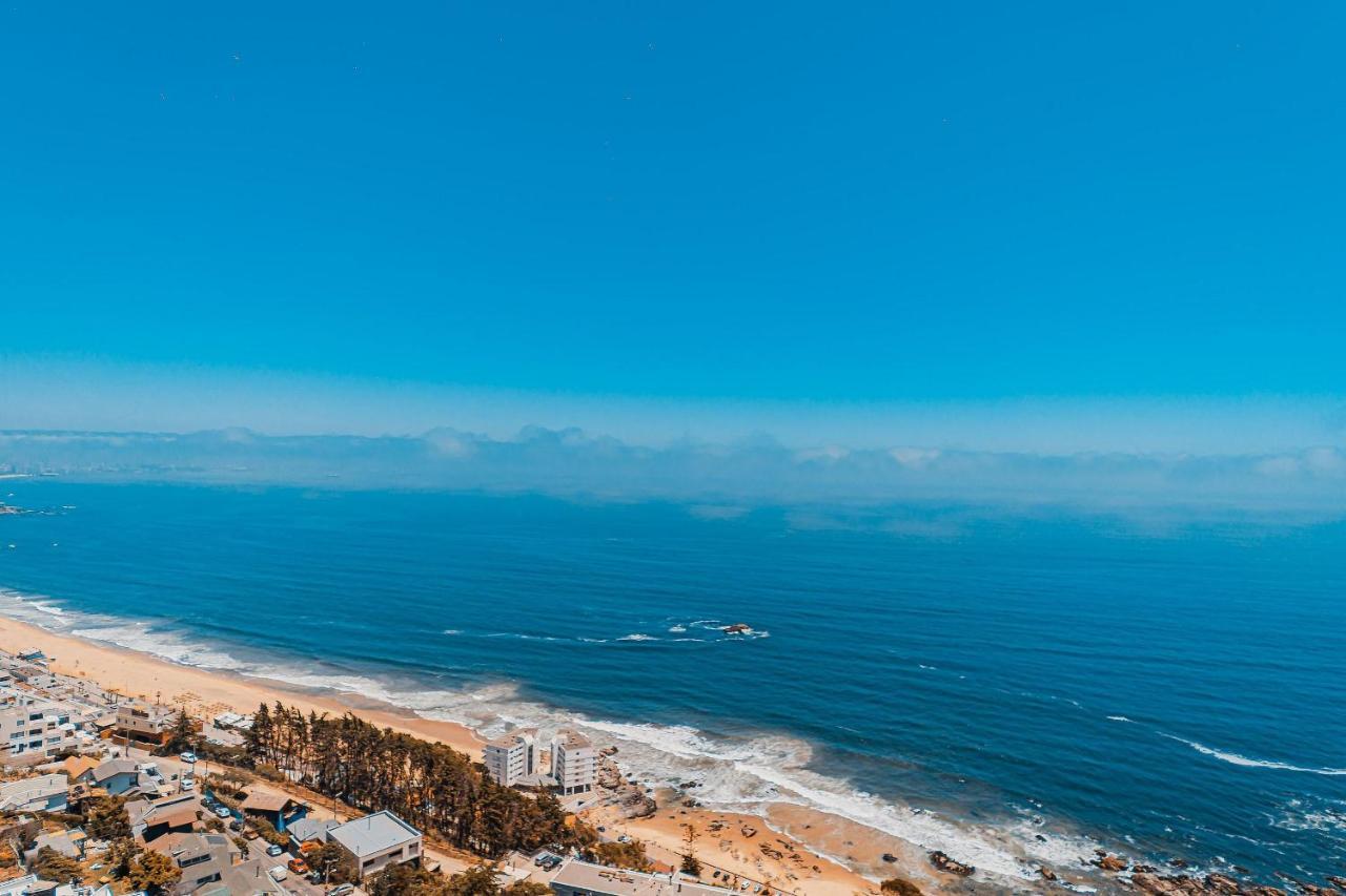 비냐델마르 Hermoso Departamento Con Insuperable Vista Al Mar 아파트 외부 사진