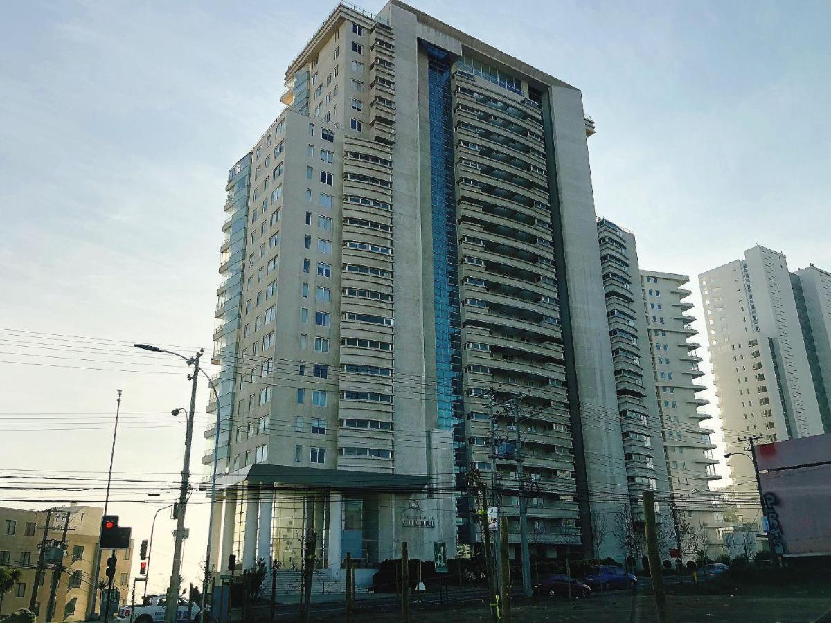 비냐델마르 Hermoso Departamento Con Insuperable Vista Al Mar 아파트 외부 사진
