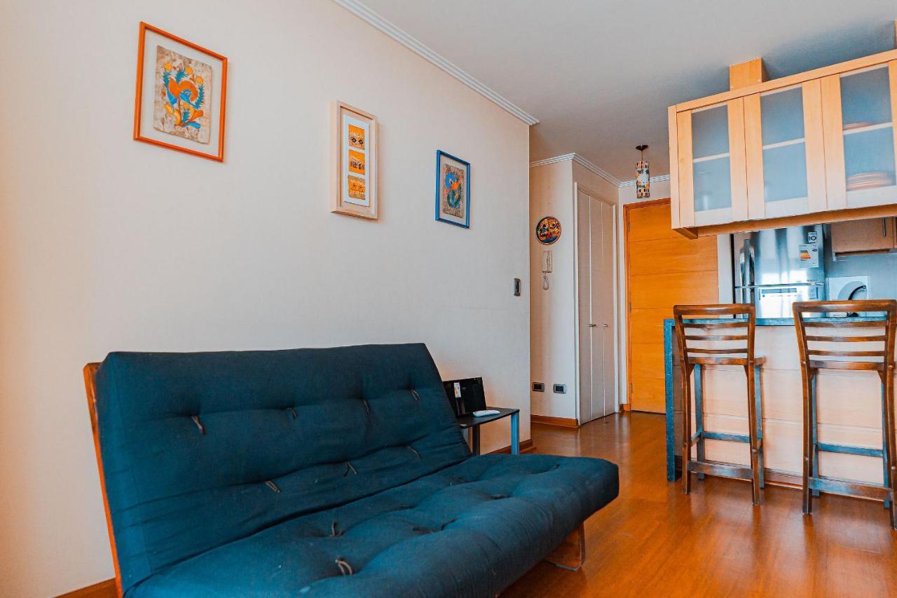 비냐델마르 Hermoso Departamento Con Insuperable Vista Al Mar 아파트 외부 사진