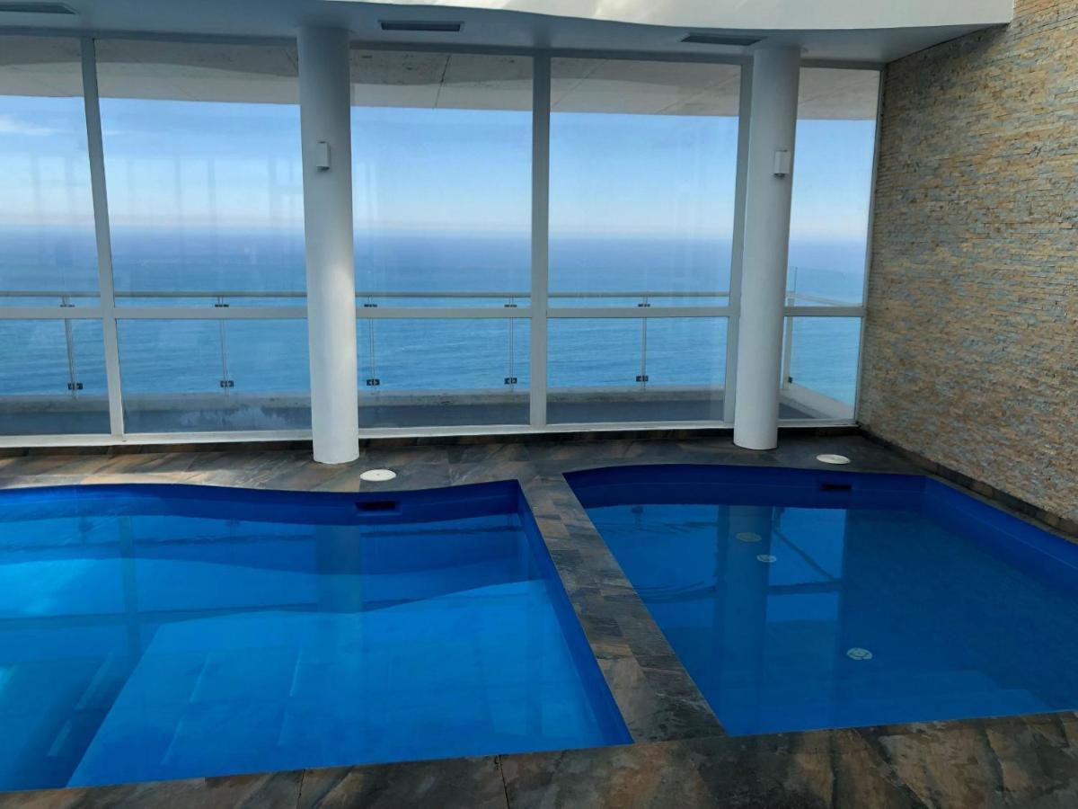 비냐델마르 Hermoso Departamento Con Insuperable Vista Al Mar 아파트 외부 사진