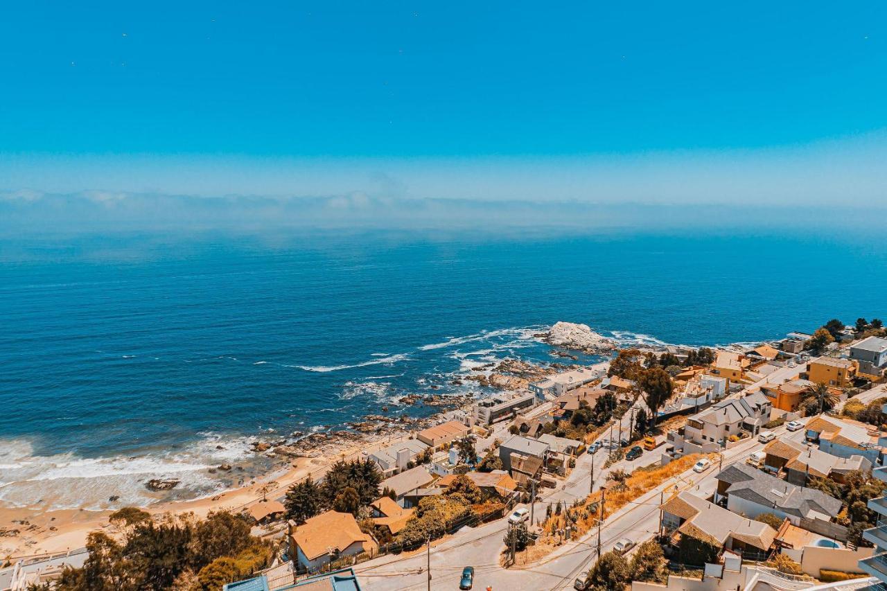 비냐델마르 Hermoso Departamento Con Insuperable Vista Al Mar 아파트 외부 사진